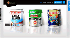 Desktop Screenshot of chemisa.com.pe
